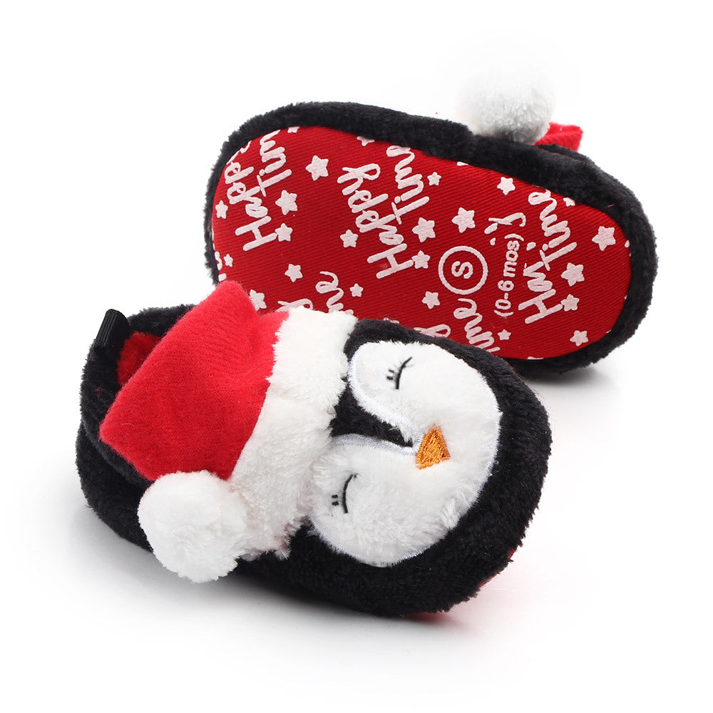 Christmas Baby Shoes with Soft Sole Non-Slip Design