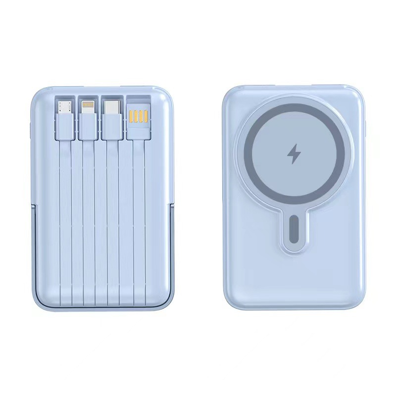 Magnetic Wireless Power Bank with Fast Charging