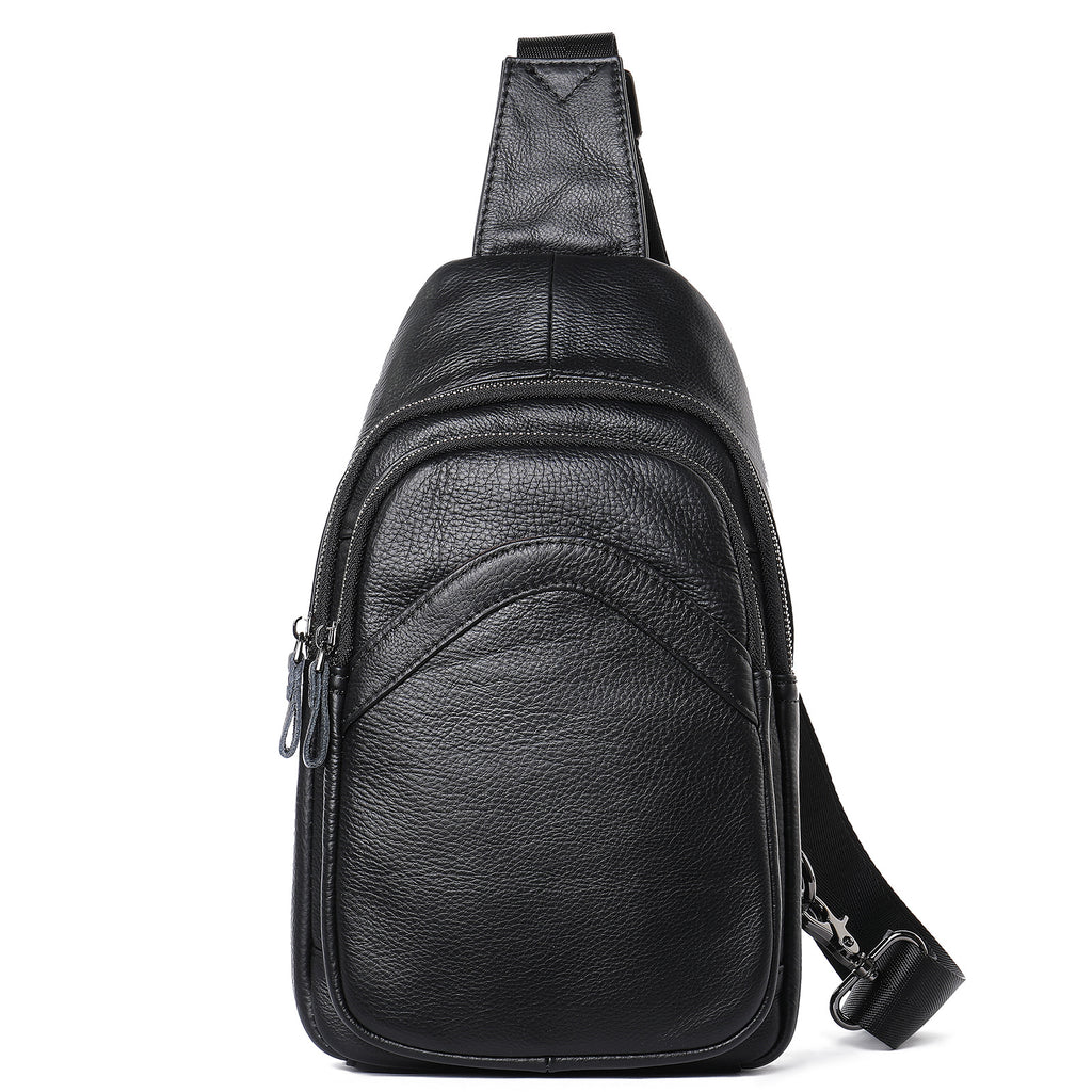Men's Leather Messenger Bag for Fashionable Style