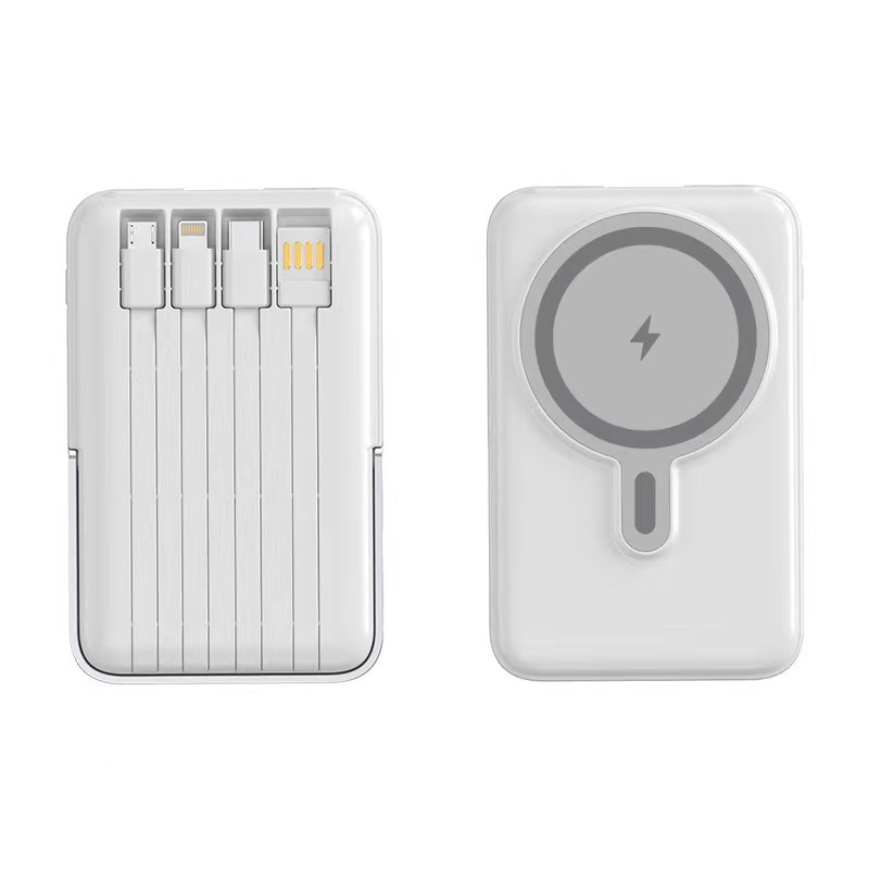 Magnetic Wireless Power Bank with Fast Charging